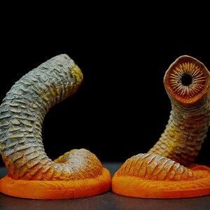 Dune Imperium Bloodline Sardaukar och Uprising Sandworms Pro Painted