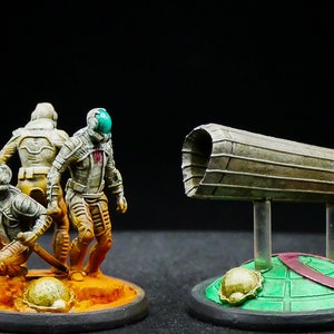 Painted Dune Imperium Deluxe Miniatures Dune Imperium Uprising Sandworms Commission Miniatures Included image 1