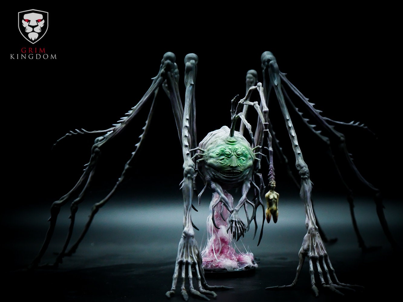 Pro Painted *commission* Kingdom Death Spidicules Custom Base