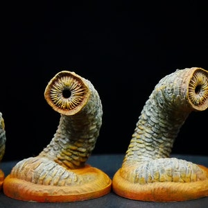 Painted Dune Imperium Deluxe Miniatures Dune Imperium Uprising Sandworms Commission Miniatures Included image 8