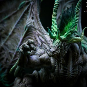 Necromancer Dragon/Undead Dragon/Dracolich *COMMISSION* Magnetized Wings