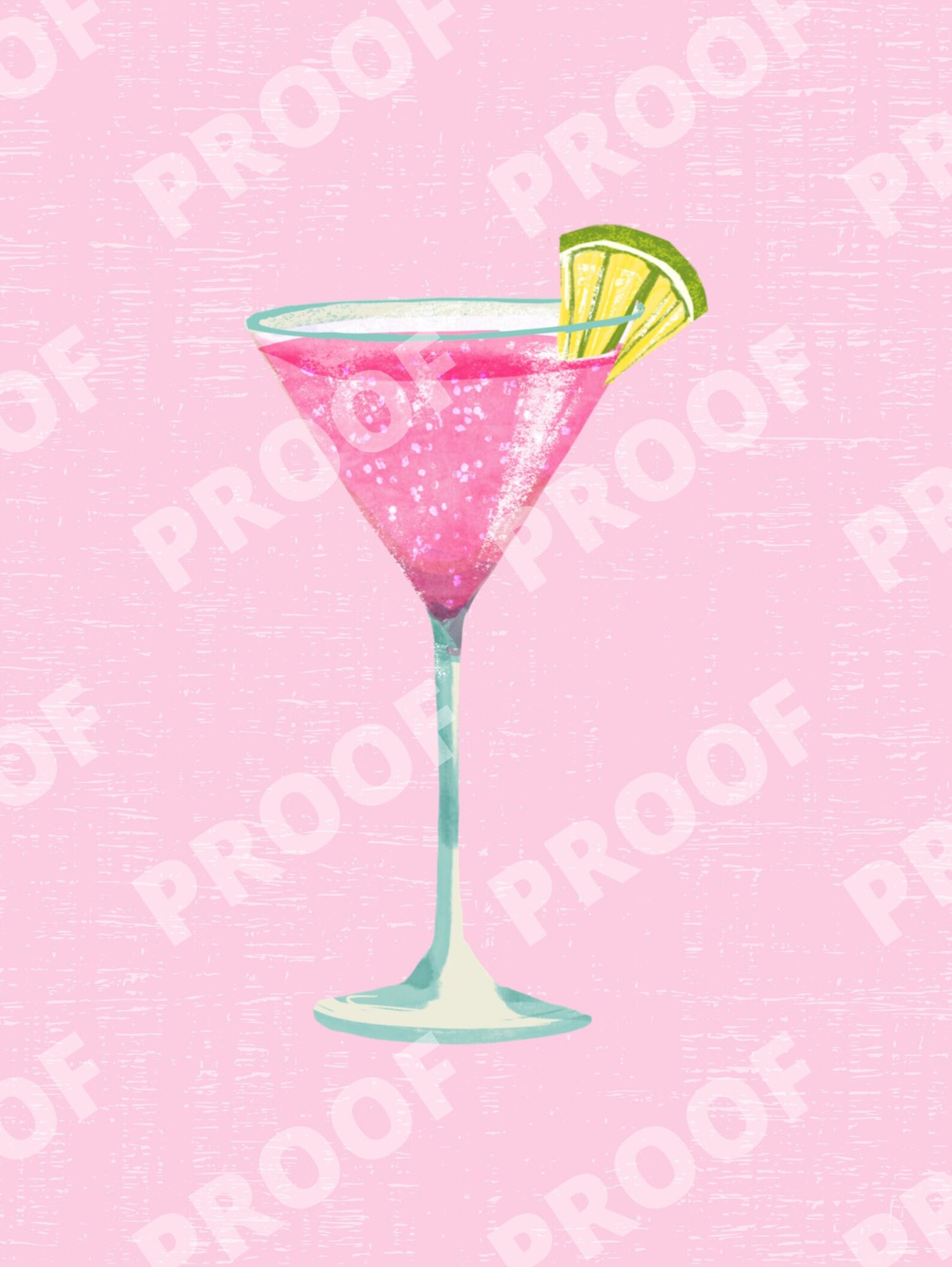 Whiskey, Cosmopolitan, Gin and Tonic, and Sidecar Drink Posters for