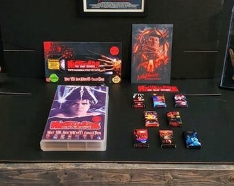 A Nightmare on Elm Street Mini VHS Box Magnet Collection.