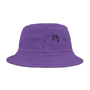 Hollow Earth Bucket Hat, Trendy Sun Hat, Summer Accessory, Gift for Beach Lover, Festival Style Hat