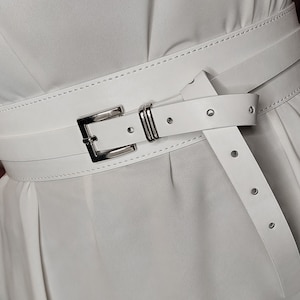 Accesorios Cinturones y tirantes Cinturones Casual Cinturón de corsé elástico para mujer con tres hebillas de sujeción de gancho de plata ajustable y elástico para ropa Formal 