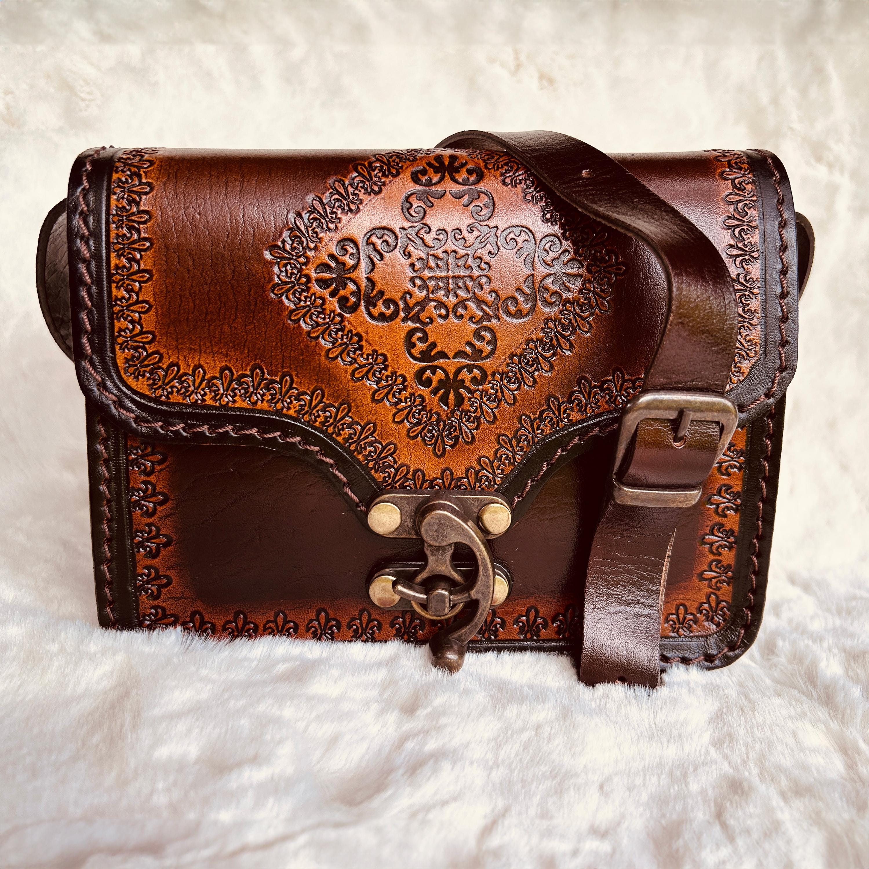 Bolso de sillín de cuero México