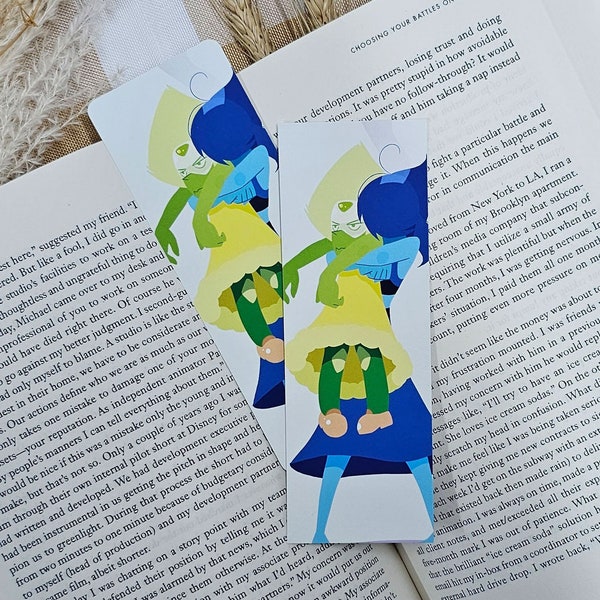 Lapidot Embrace Bookmark - Steven Universe Inspired Art - LGBTQ Love and Laughter for Fans and readers