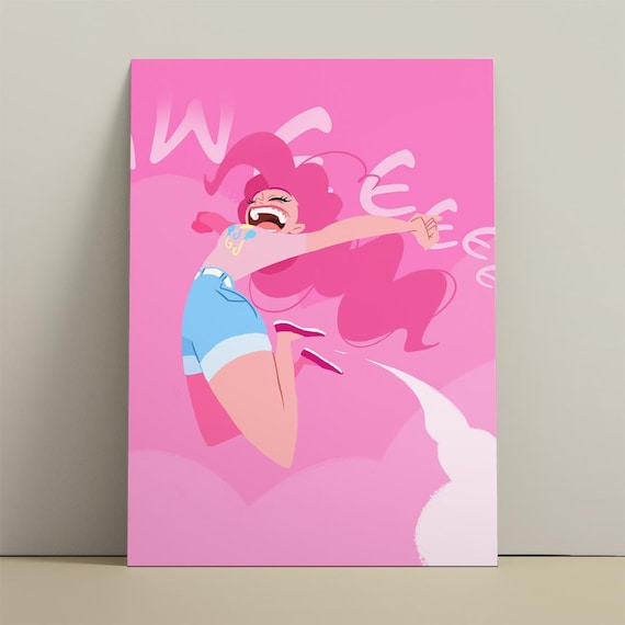 Pinkie Pie A5 Art Print  |  My Little Pony Fan Art