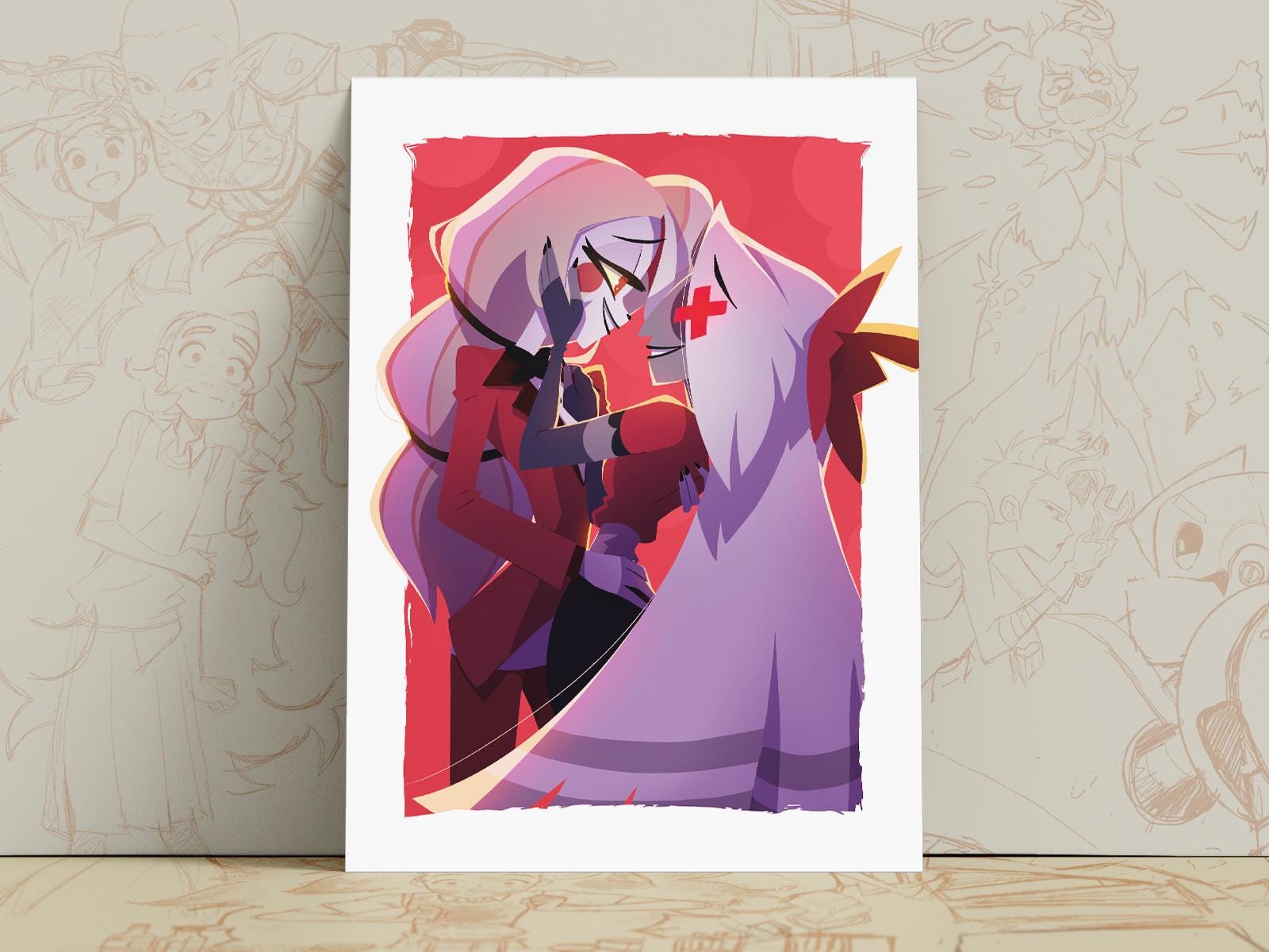 Hazbin hotel couple - Etsy 日本