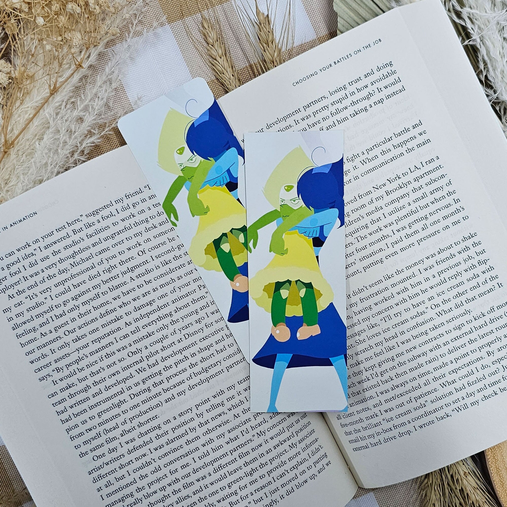 Lapidot Embrace Bookmark Steven Universe Inspired Art LGBTQ Love and ...