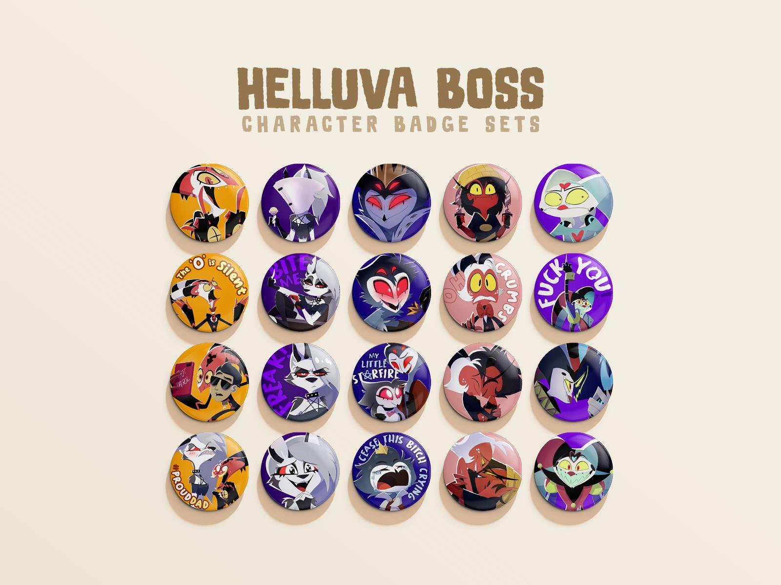Helluvaboss pins - Etsy 日本