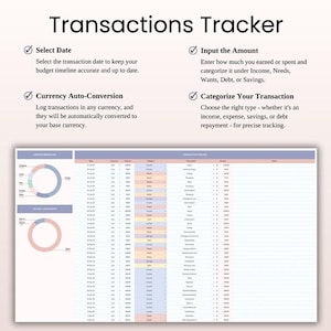 Budget Sheet, Monthly Budget, Digital Budget, Printable Budget Sheet, Printable sheet, Colorful budget, Simple Budget,Printable Budget