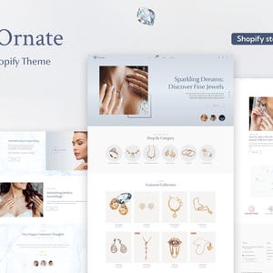 Ornate - Jewelry Store Shopify Theme