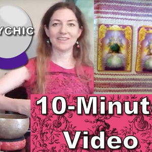 Channeled Psychic Spirit Guides Reading * 10-Minute Video