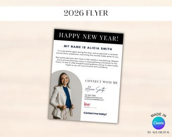 2026 Real Estate Flyer for Realtors | Canva File