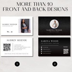 Real Estate Business Card Templates | Realtor Marketing | Luxury ...