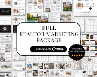 2026 Complete Realtor Canva Bundle Real Estate Instagram Templates for Agents