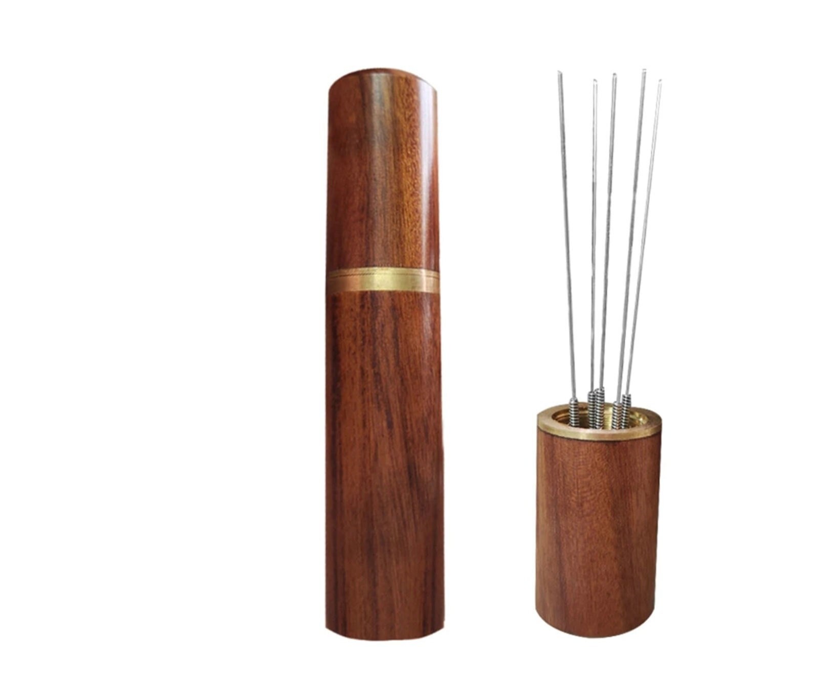 Wood WDT Tool With Stand Espresso WDT Tool With Stand Etsy