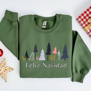 Feliz Navidad Sweatshirt, Feliz Navidad Shirt, Feliz Navidad Matching Shirts, Christmas Matching Shirts, Spanish Christmas Shirt