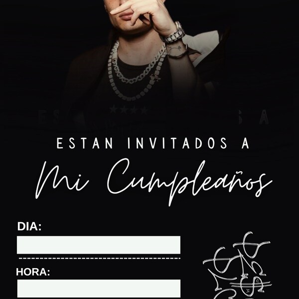 Peso Pluma Birthday Decoration Etsy