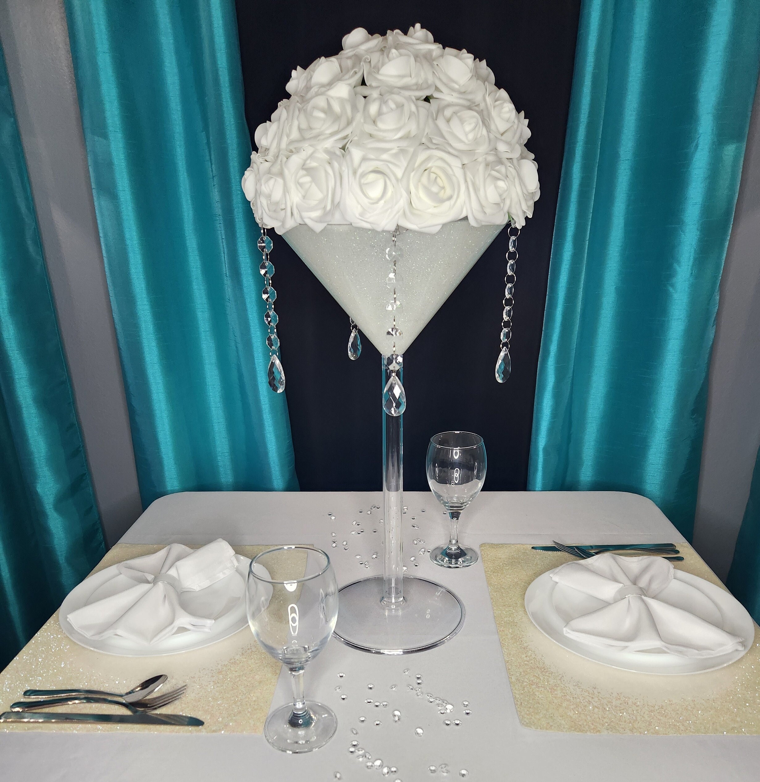 Giant Martini Glass Centerpiece Sale
