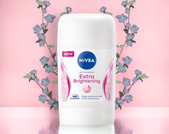 NIVEA Anti-Perspirant Extra Brightening Deodorant Stick 50ml