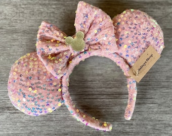 Taylor's Timeless Mouse Ears - A Tribute to Taylor Swift | Taylor Swift Mickey Ears | Eras Tour Disney Ears Headband |