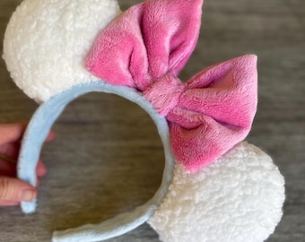 Bo Peep Mouse Ears: Toy Story Sherpa & Minky Headband