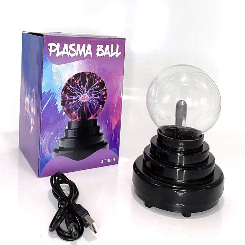 New Magic Plasma Lamp Ball Nikola Tesla Coil Power Tartaria Old