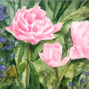 Garten Aquarell