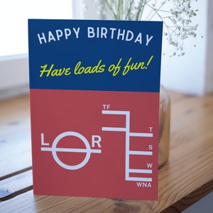 Ligne Plimsoll carte d'anniversaire, marine marchande, carte nautique, officier de pont, marin, navire, Samual Plimsoll, cadeau de voile, maritime, Royal Navy