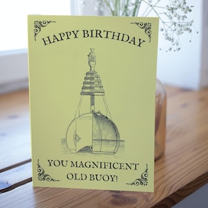 Tarjeta de cumpleaños náutica, Tarjeta de feliz cumpleaños, Tarjeta marítima, Tarjeta de marinero, Tarjeta de navegación, Tarjeta para hombres, Tarjeta de novio, Tarjeta para marido