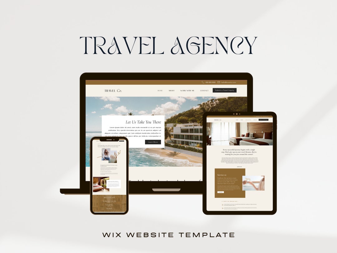 Premium Travel Agent site Custom Travel Agent site site