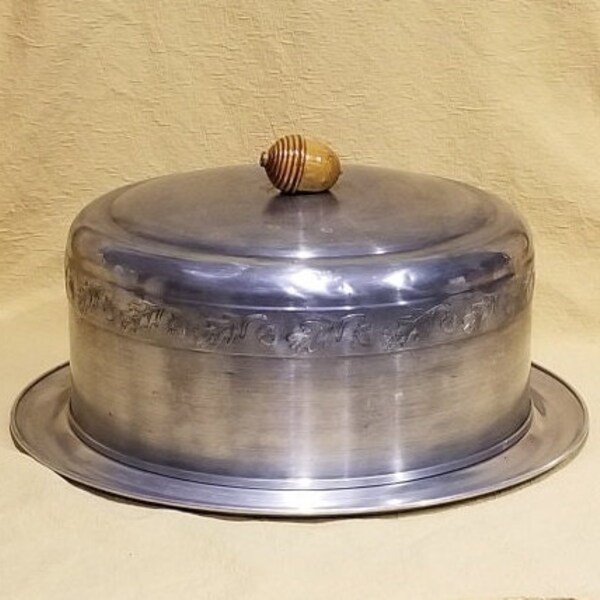 Aluminum Vintage Cake Carrier Etsy