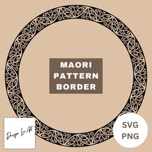 Maori - New Zealand Pattern Border*Digital File Only*
