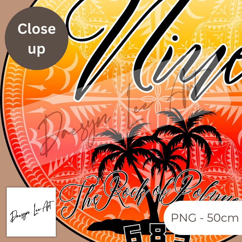 Niue 683 Round Design - PNG *instant Digital Download* - Etsy