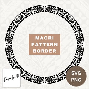 Maori - New Zealand Pattern Border*Digital File Only*