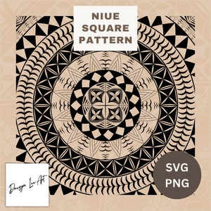 Niue Square Pattern SVG/PNG *digital Downloads Only* - Etsy