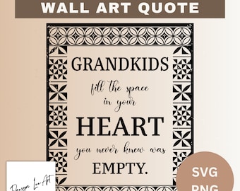 Polynesian Pattern Wall Art Quote - SVG/PNG *Digital Download Only*