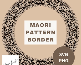 Maori - New Zealand Pattern Border*Digital Files Only*