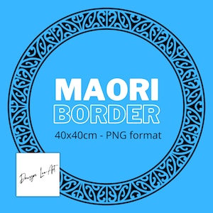 Maori - New Zealand Pattern Border*Digital File Only*