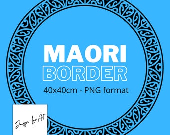 Maori - New Zealand Pattern Border*Digital File Only*
