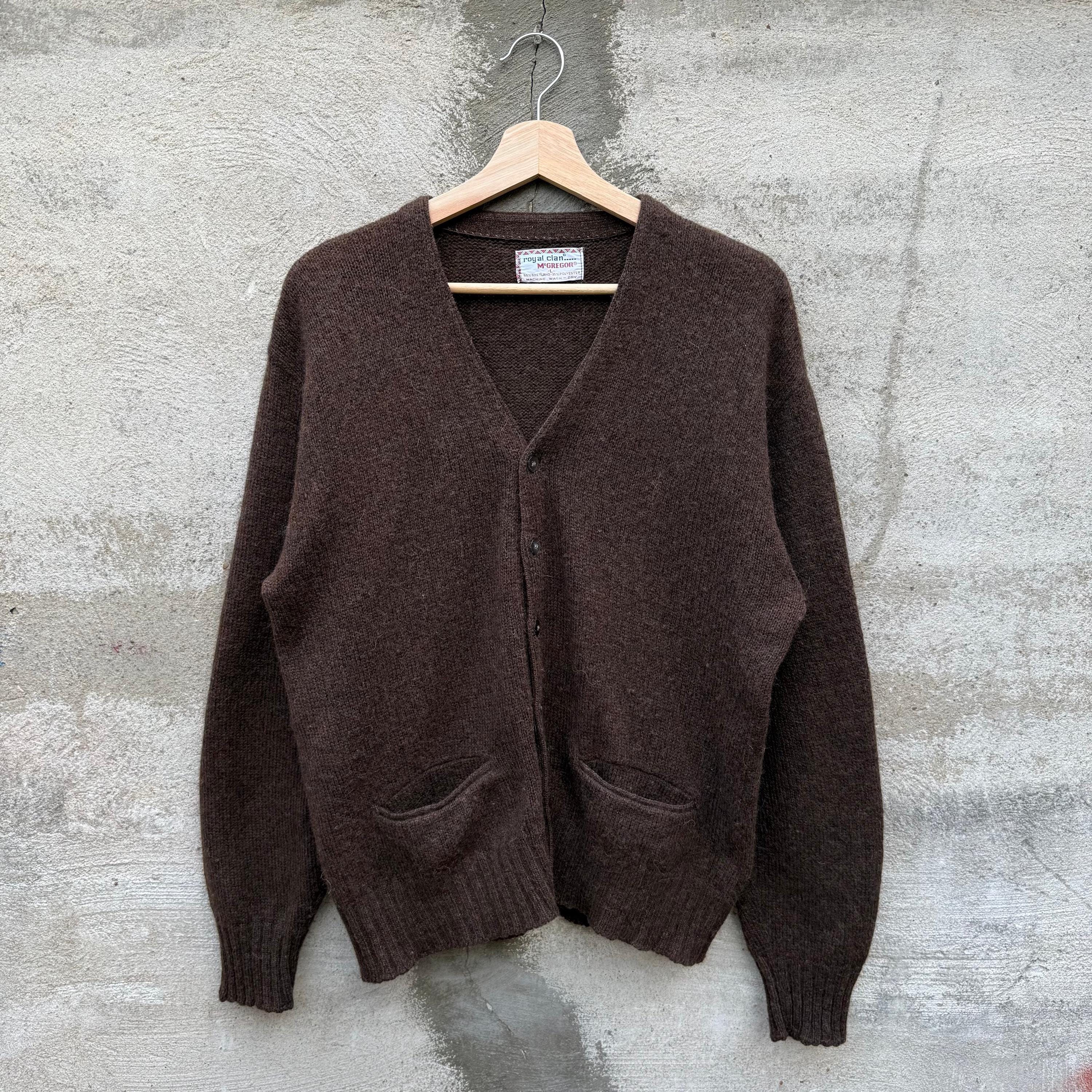 トップス 1980s mcgregor \" Clan\"wool cardigan Mcgregor Cardigan - Etsy