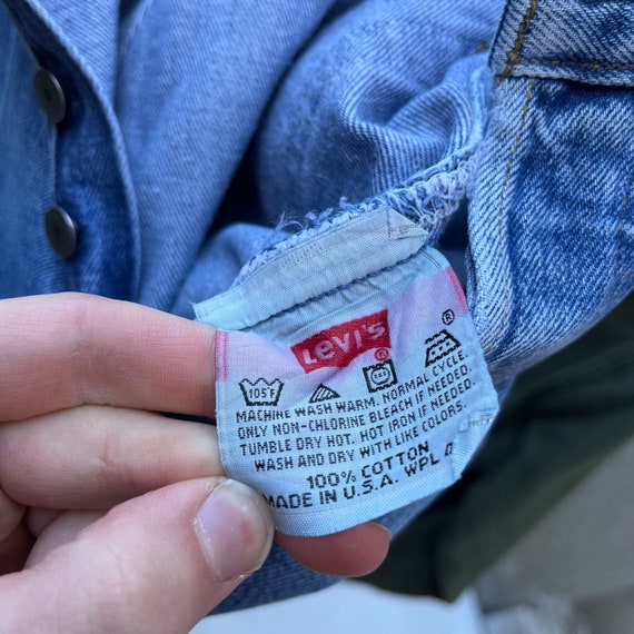 90s Levi's 501 Denim Jeans - image 3