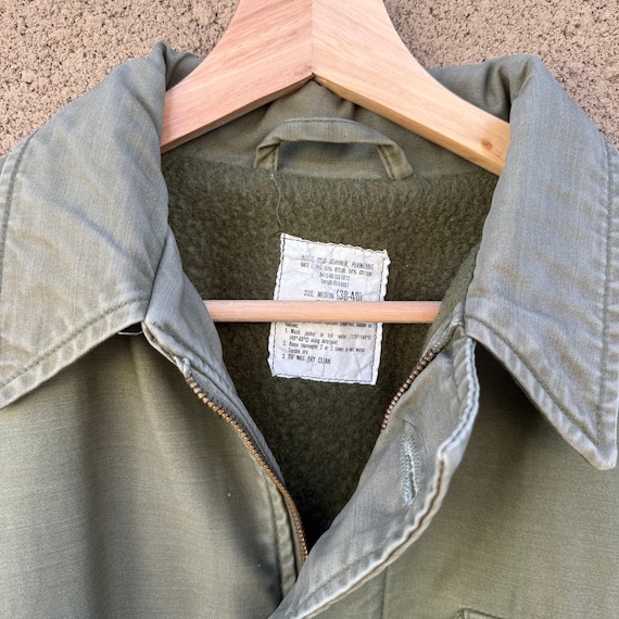 85' USN Stenciled A2 Deck Jacket - image 7
