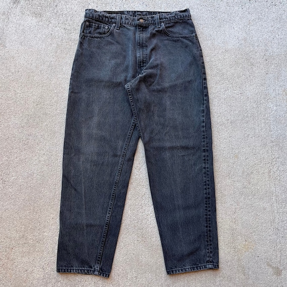 90’s Levi’s 550 Black Denim - image 1