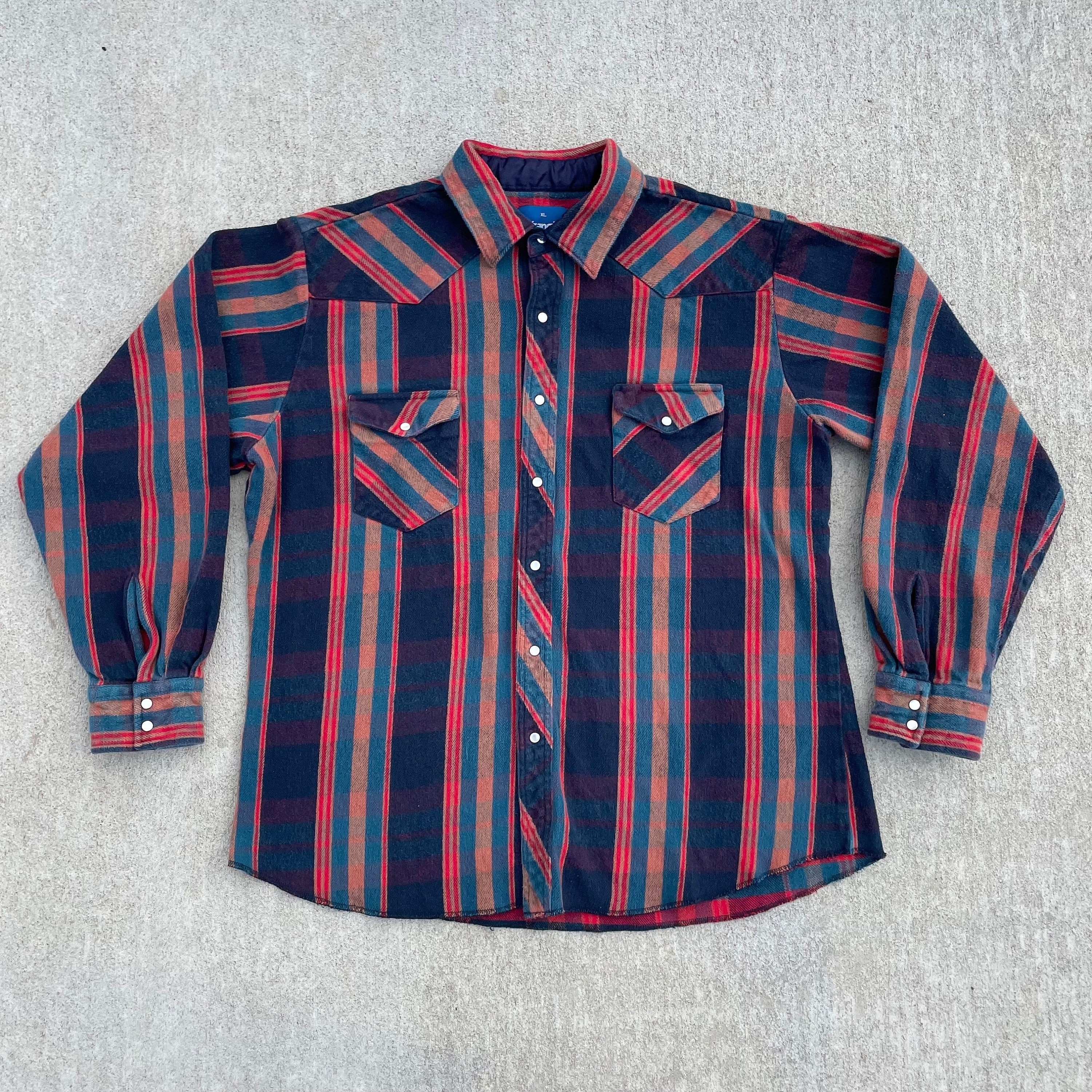 90s Wrangler Striped Shirt - Etsy