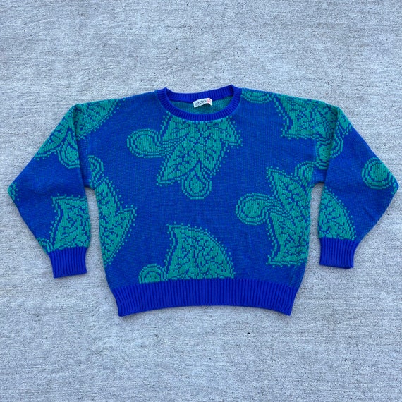 80’s Paisley Woven Sweater