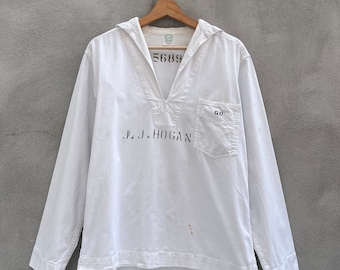Small 60s US Navy White Cotton Pullover Shirt / Middy Sailor Uniform 1960s 1960s Neck Flap Cotton - Etsy Small 60s US Navy White Cotton Pullover Shirt / Middy Sailor Uniform 1960s 1960s Neck Flap Cotton - Etsy