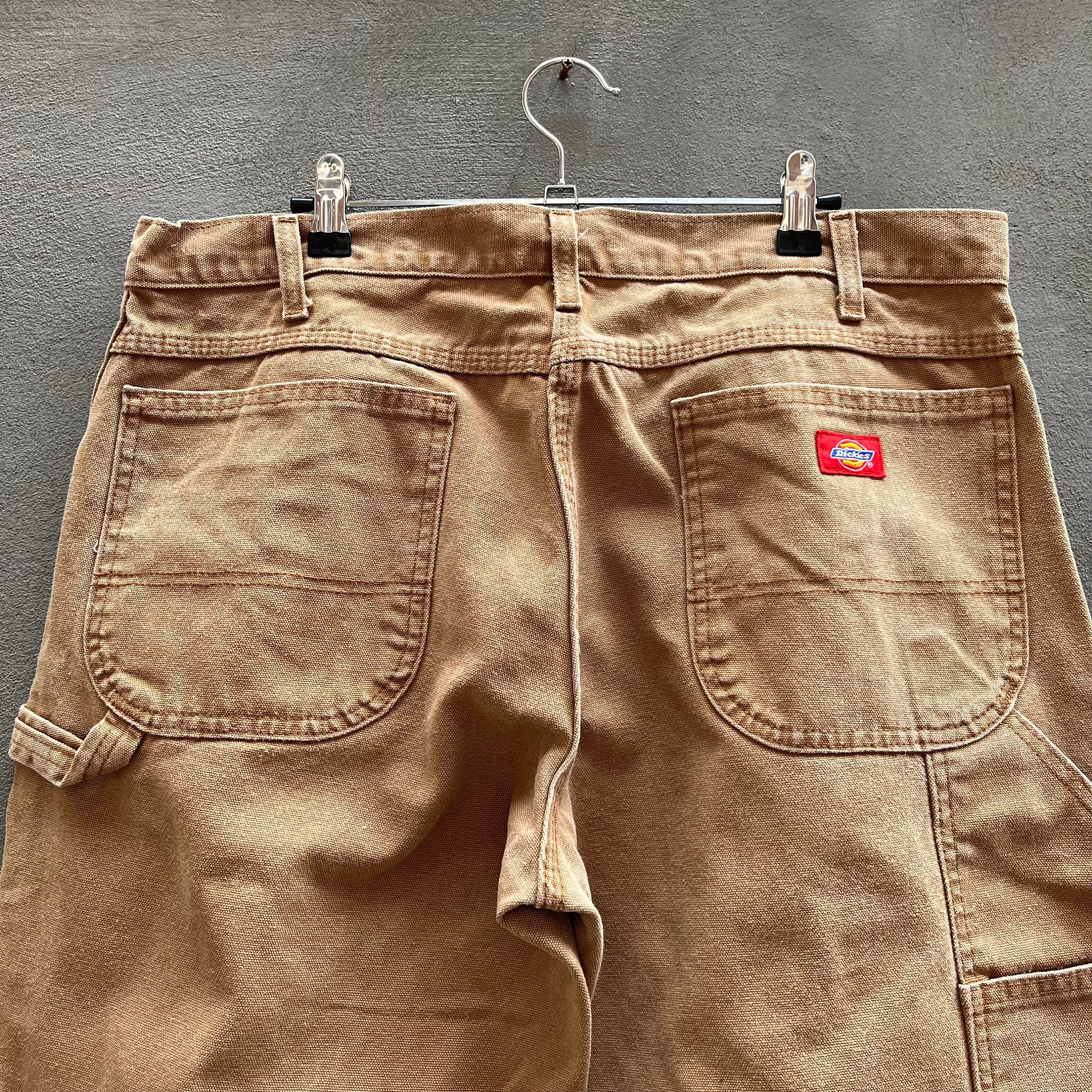 dickies made in USA workpant brown 31×30 00's Dickies Brown Workpants - Etsy